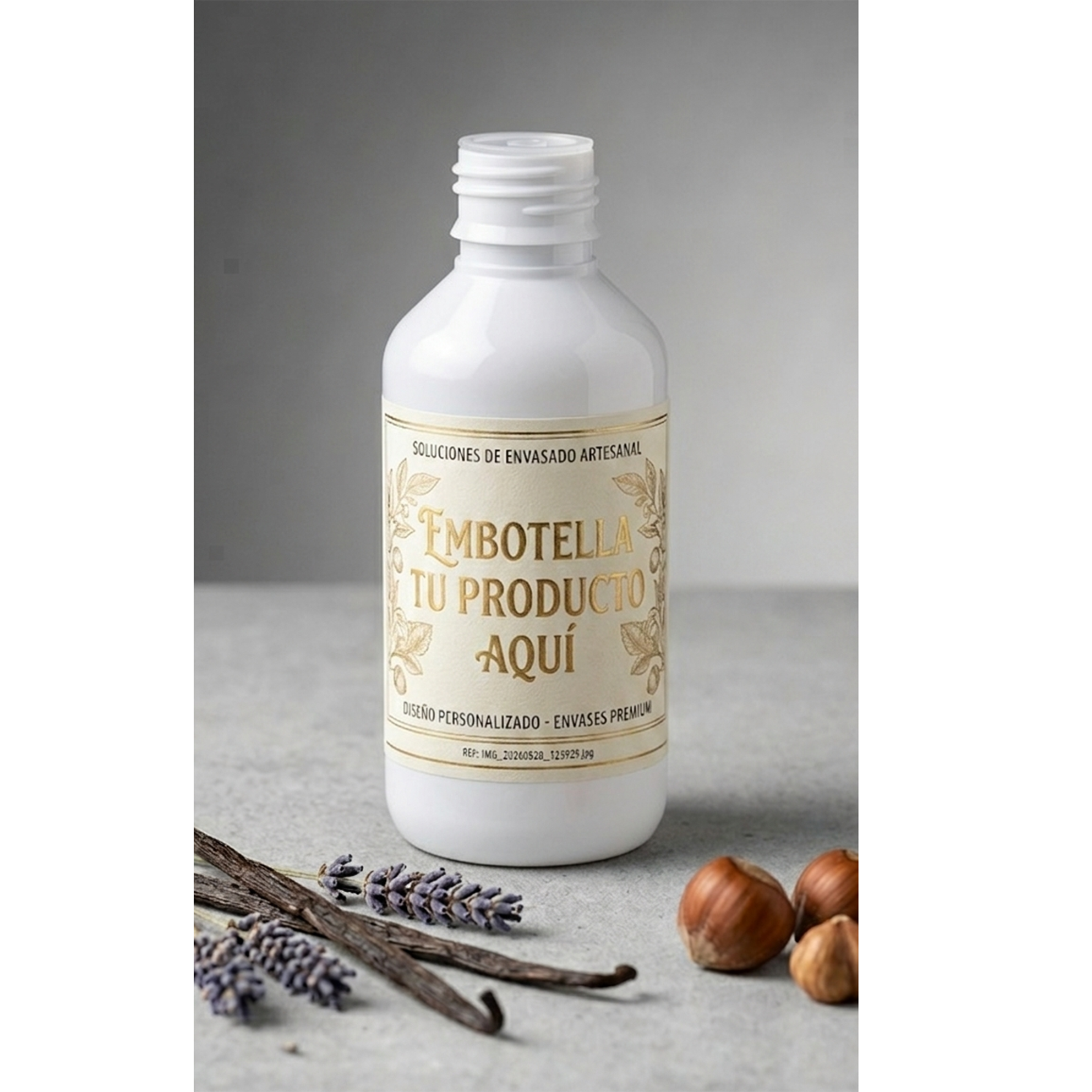 Botellas PET 125 ml con Tapa de Seguridad e Inserto gotero | Jarabes, Cosmética y Alimentos