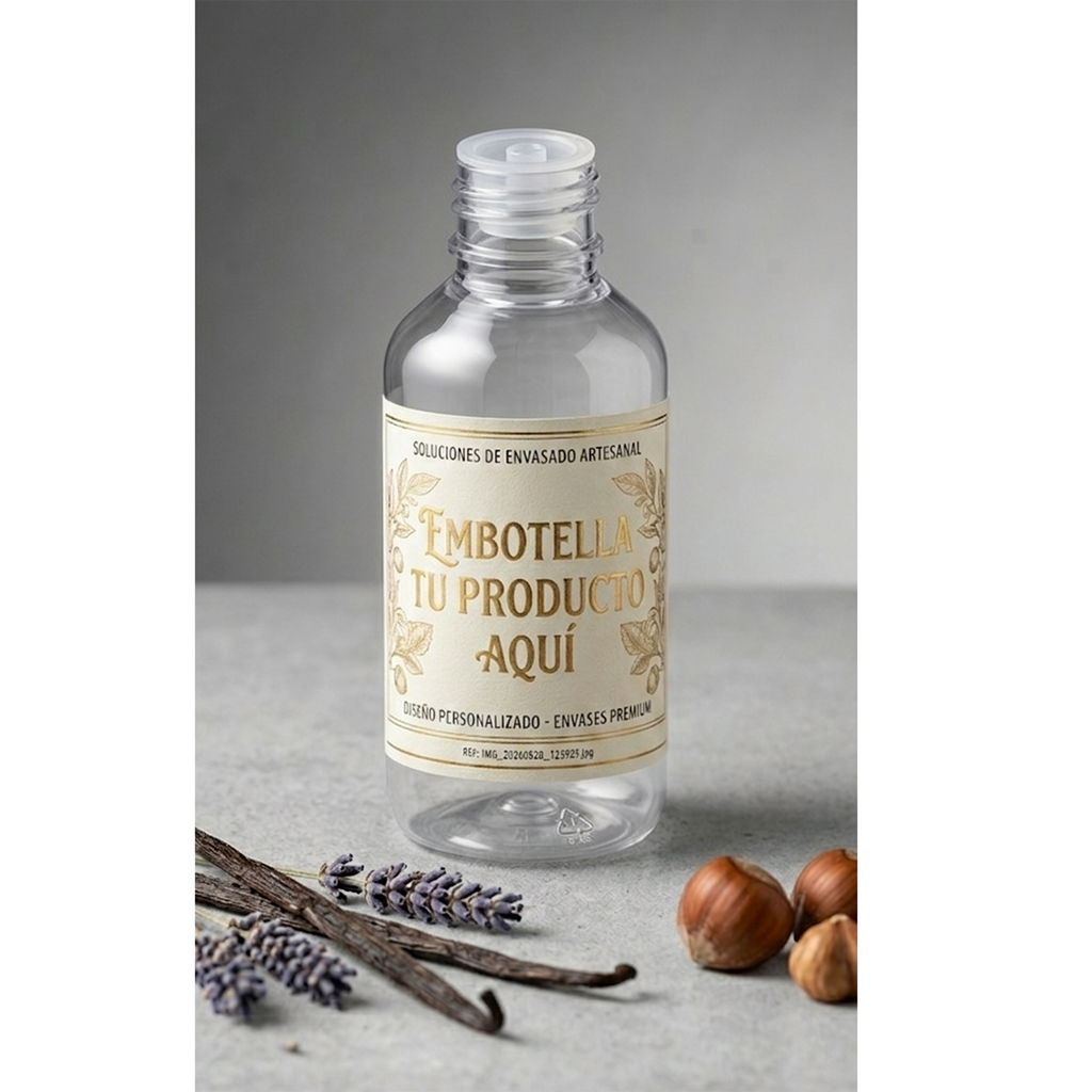 Botellas PET 125 ml con Tapa de Seguridad e Inserto gotero | Jarabes, Cosmética y Alimentos