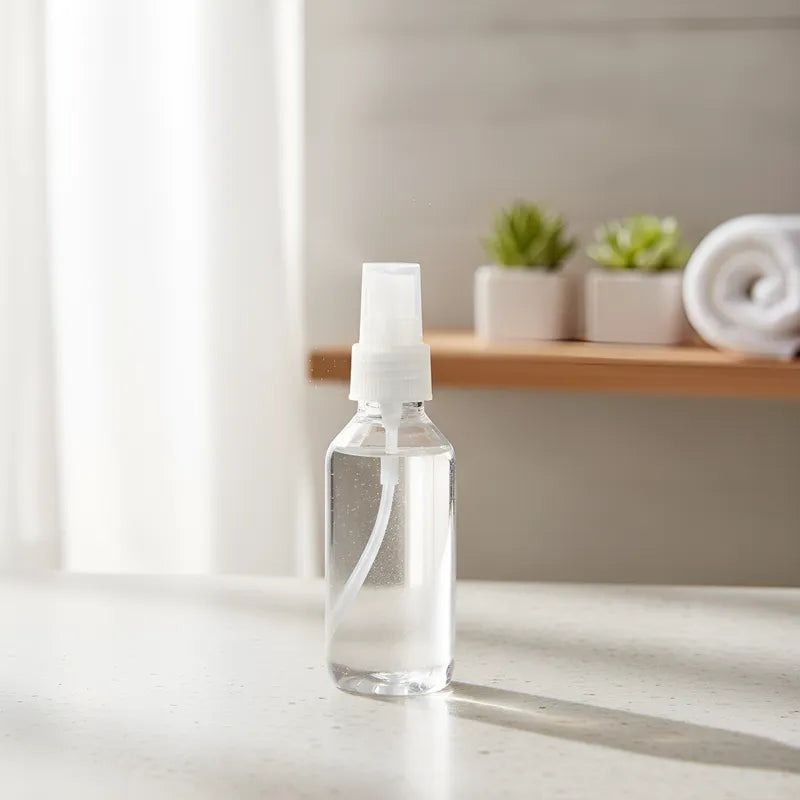 Botella PET de 125 ml con Atomizador | Ámbar, Blanco y Transparente