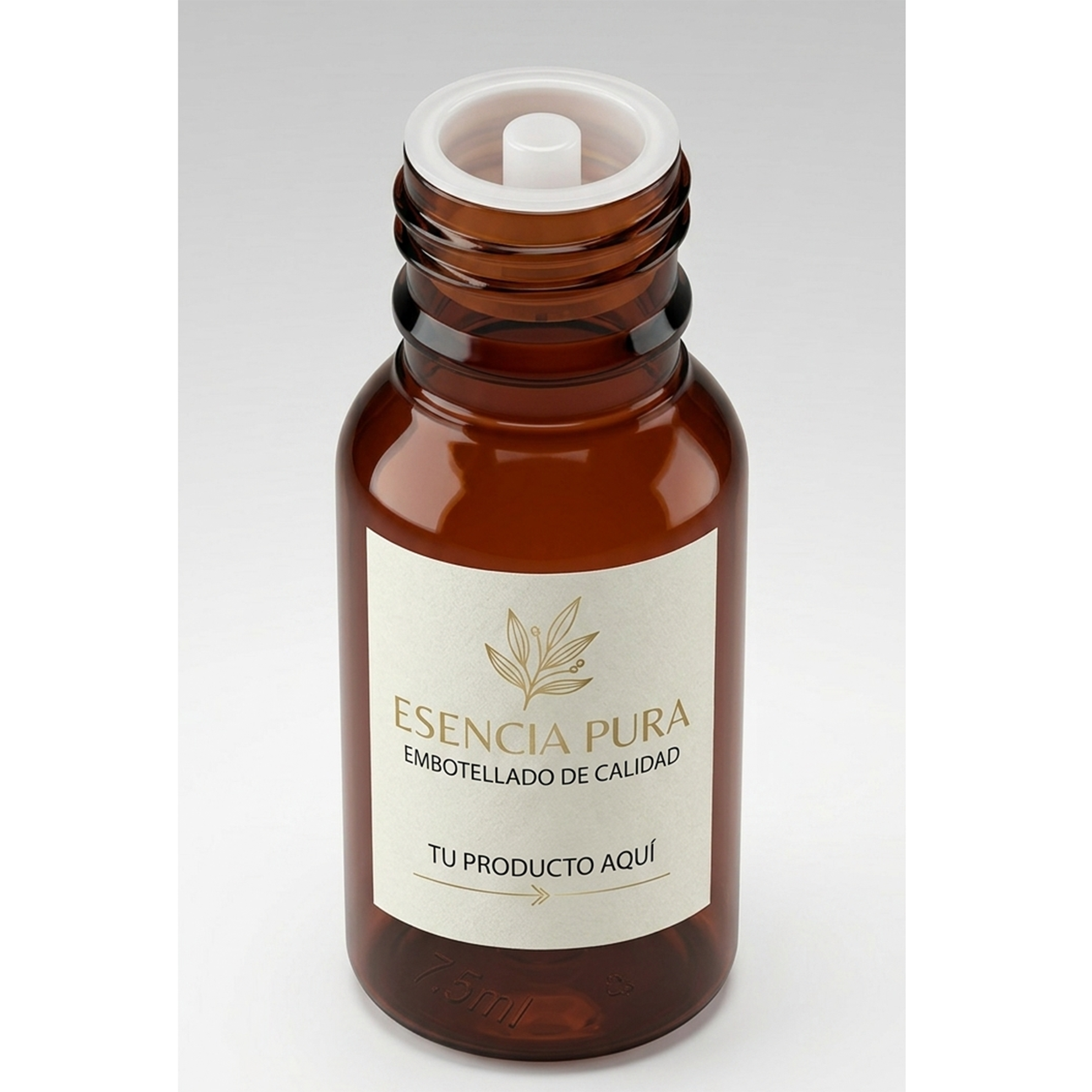 Botellas PET 60 ml con Tapa de Seguridad e Inserto gotero | Jarabes, Cosmética y Alimentos