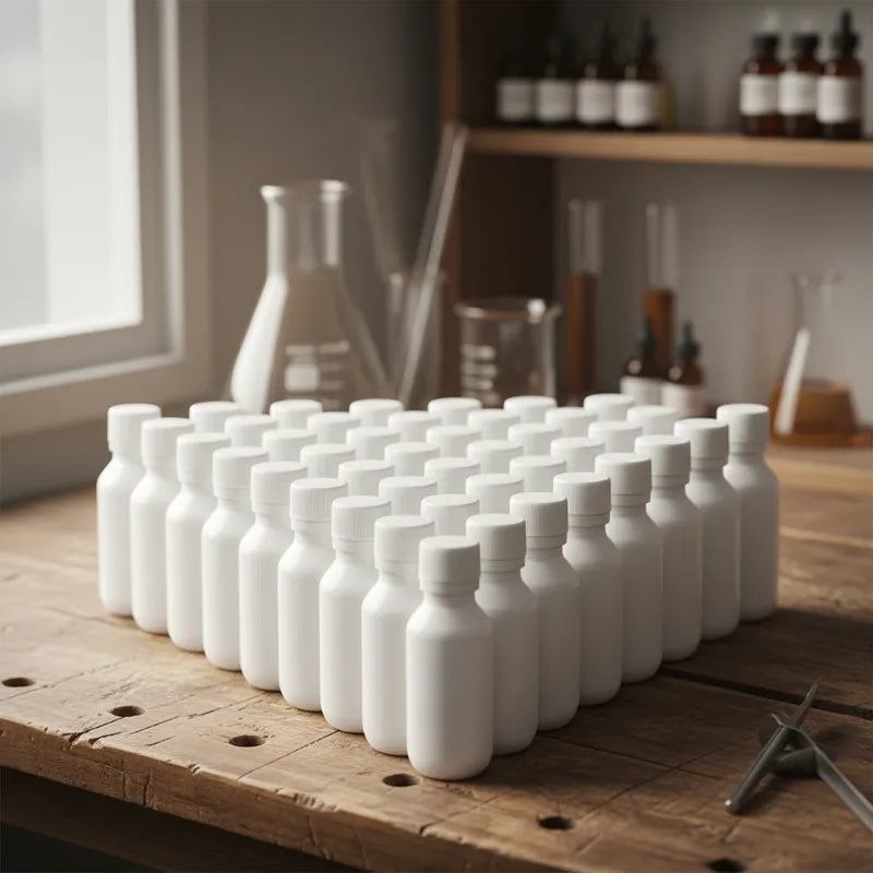 Botellas PET 40 ml con Tapa de Seguridad | Jarabes, Cosmética y Alimentos