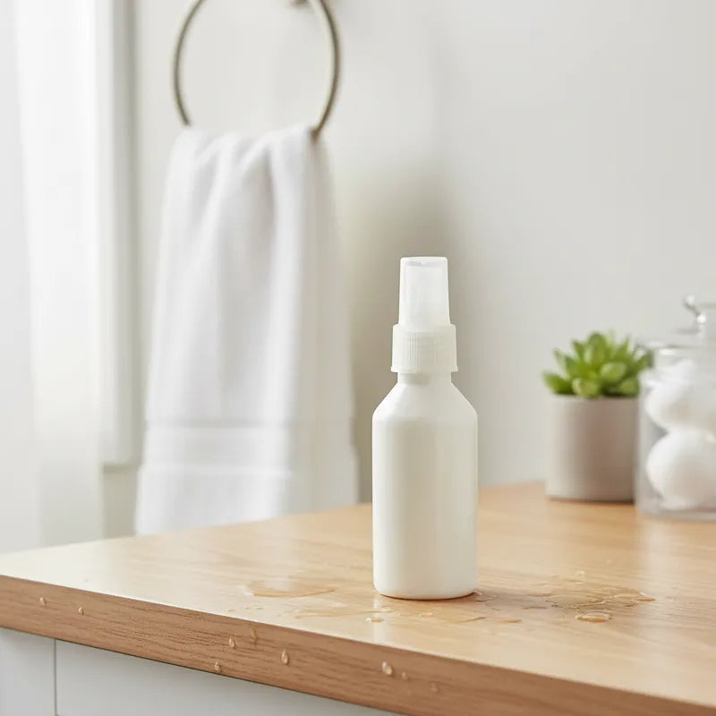 Botella PET de 125 ml con Atomizador | Ámbar, Blanco y Transparente